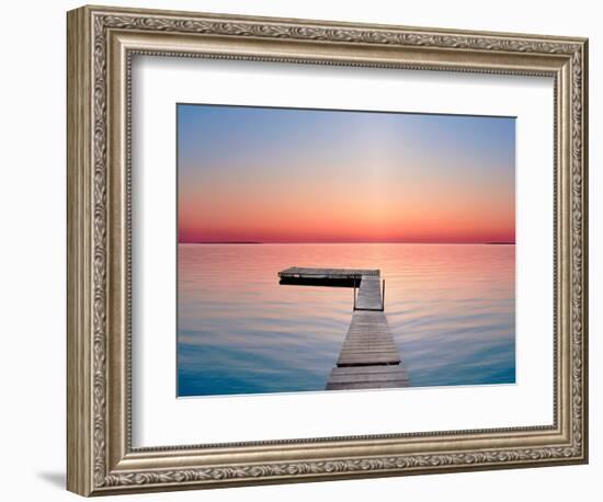 Lakescape X-James McLoughlin-Framed Photographic Print