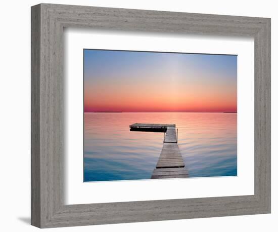 Lakescape X-James McLoughlin-Framed Photographic Print