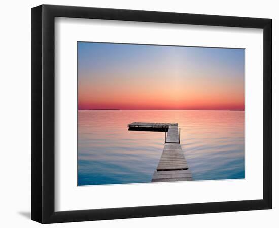 Lakescape X-James McLoughlin-Framed Photographic Print