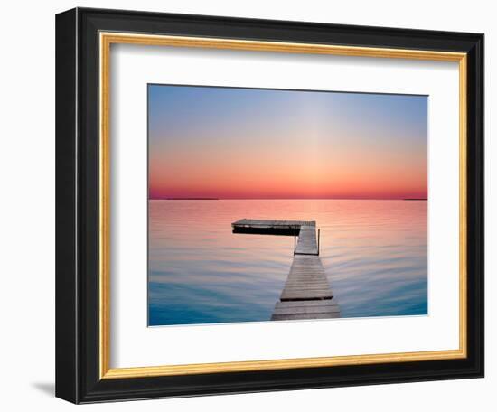 Lakescape X-James McLoughlin-Framed Photographic Print