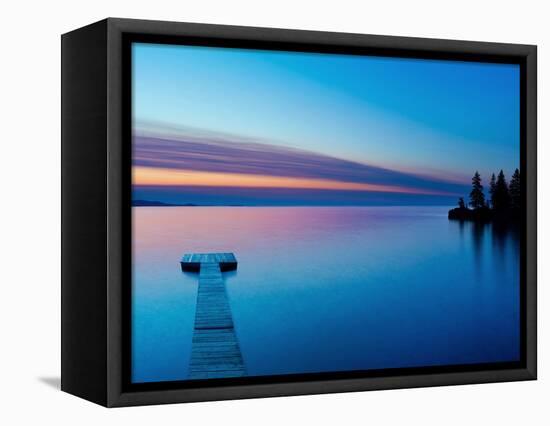 Lakescape XIII-James McLoughlin-Framed Premier Image Canvas