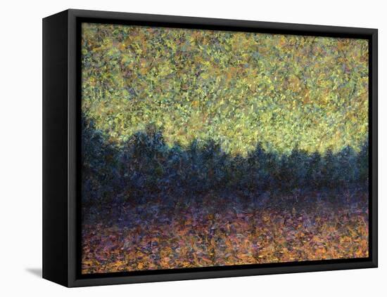 Lakeshoe Sunset-James W Johnson-Framed Premier Image Canvas