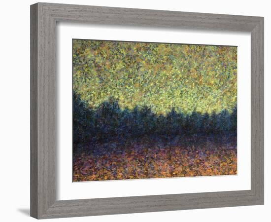 Lakeshoe Sunset-James W Johnson-Framed Giclee Print