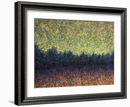 Lakeshoe Sunset-James W Johnson-Framed Giclee Print