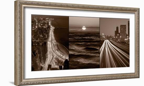 Lakeshore Chicago-Steve Gadomski-Framed Photographic Print