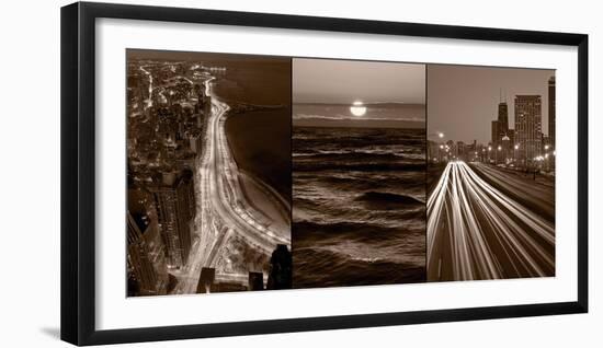 Lakeshore Chicago-Steve Gadomski-Framed Photographic Print