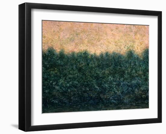 Lakeshore Sunrise-James W Johnson-Framed Giclee Print