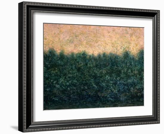 Lakeshore Sunrise-James W Johnson-Framed Giclee Print