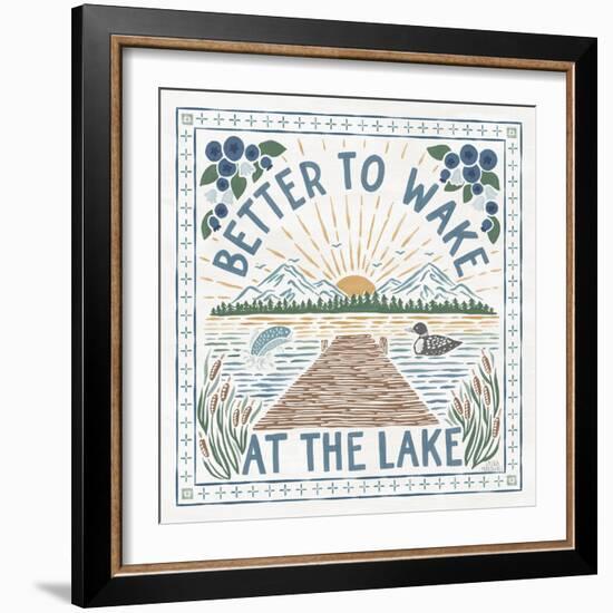 Lakeside Days II-Laura Marshall-Framed Photographic Print