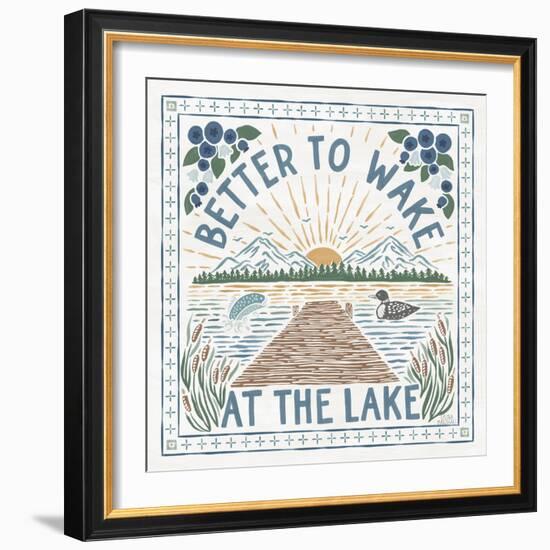 Lakeside Days II-Laura Marshall-Framed Photographic Print