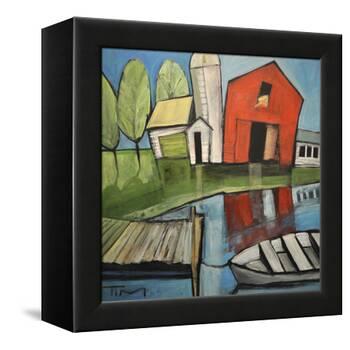 Lakeside Farm-Tim Nyberg-Framed Premier Image Canvas