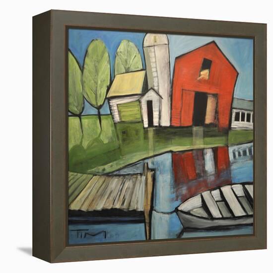 Lakeside Farm-Tim Nyberg-Framed Premier Image Canvas