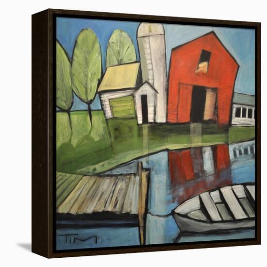 Lakeside Farm-Tim Nyberg-Framed Premier Image Canvas