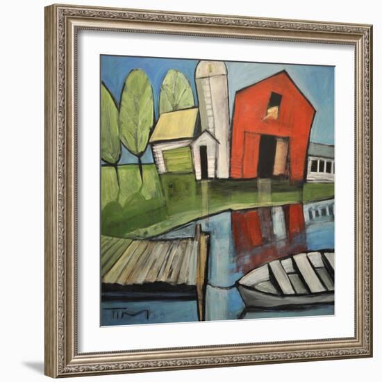 Lakeside Farm-Tim Nyberg-Framed Giclee Print