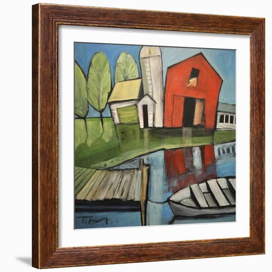 Lakeside Farm-Tim Nyberg-Framed Giclee Print