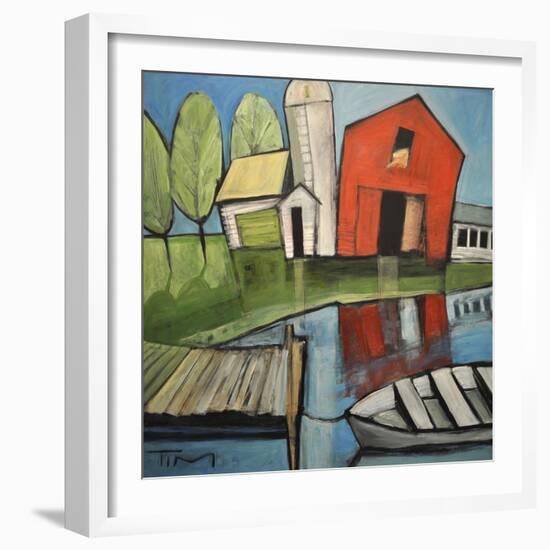 Lakeside Farm-Tim Nyberg-Framed Giclee Print