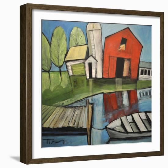 Lakeside Farm-Tim Nyberg-Framed Giclee Print