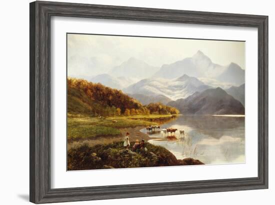 Lakeside Gathering-Henry John Boddington-Framed Giclee Print