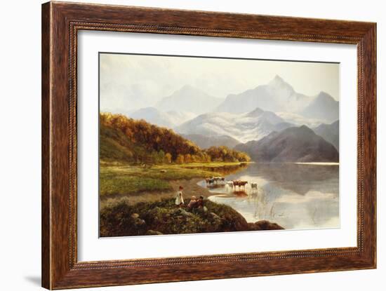 Lakeside Gathering-Henry John Boddington-Framed Giclee Print