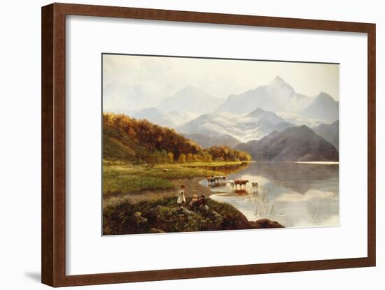 Lakeside Gathering-Henry John Boddington-Framed Giclee Print