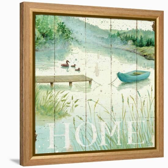 Lakeside I-Daphne Brissonnet-Framed Stretched Canvas