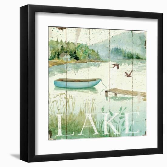 Lakeside II-Daphne Brissonnet-Framed Art Print