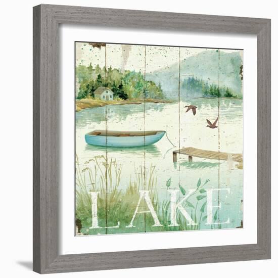 Lakeside II-Daphne Brissonnet-Framed Art Print