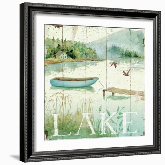 Lakeside II-Daphne Brissonnet-Framed Art Print
