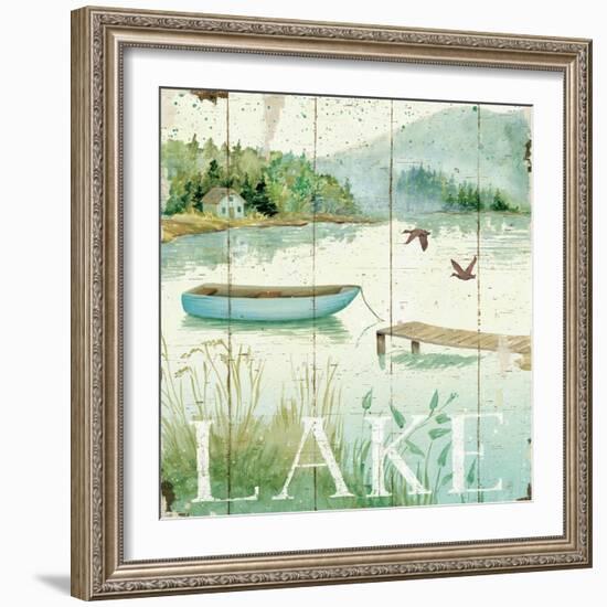 Lakeside II-Daphne Brissonnet-Framed Premium Giclee Print