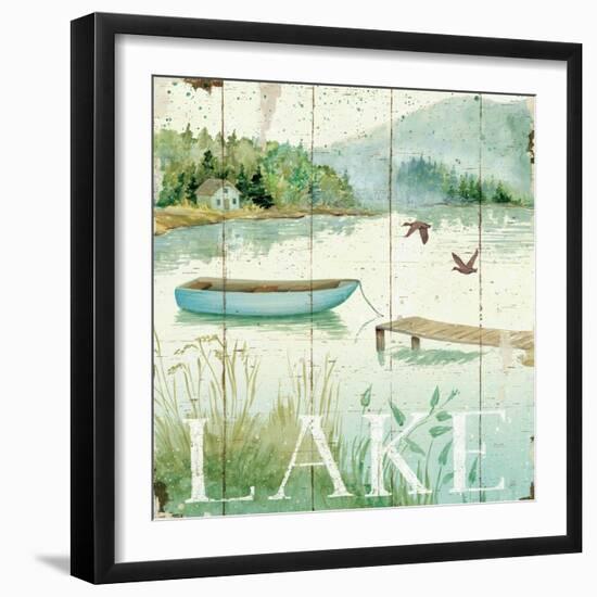 Lakeside II-Daphne Brissonnet-Framed Premium Giclee Print