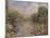 Lakeside Landscape, C. 1889-Pierre-Auguste Renoir-Mounted Giclee Print