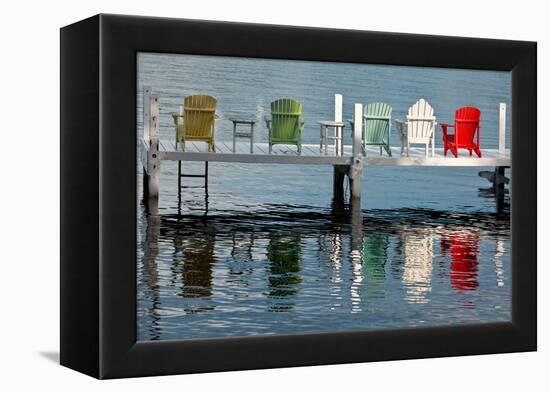 Lakeside Living-Steve Gadomski-Framed Premier Image Canvas