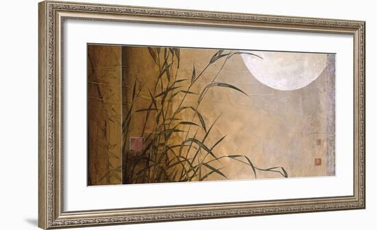 Lakeside Moonrise-Don Li-Leger-Framed Giclee Print