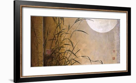 Lakeside Moonrise-Don Li-Leger-Framed Giclee Print