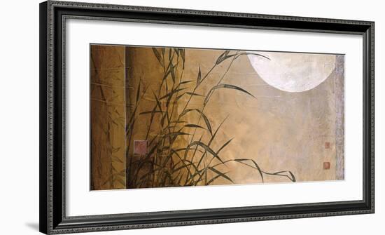 Lakeside Moonrise-Don Li-Leger-Framed Giclee Print