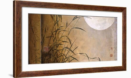 Lakeside Moonrise-Don Li-Leger-Framed Giclee Print