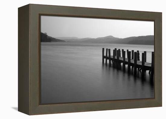 Lakeside Pier 006-Tom Quartermaine-Framed Premier Image Canvas