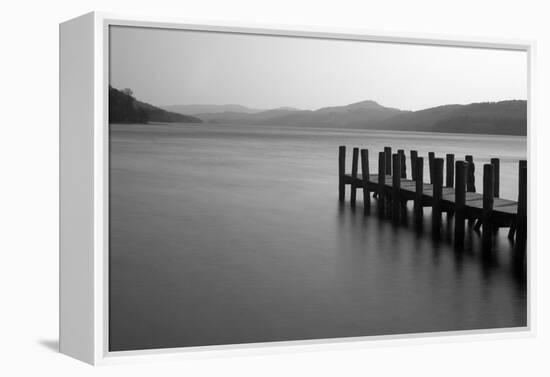 Lakeside Pier 006-Tom Quartermaine-Framed Premier Image Canvas