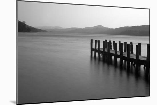 Lakeside Pier 006-Tom Quartermaine-Mounted Giclee Print