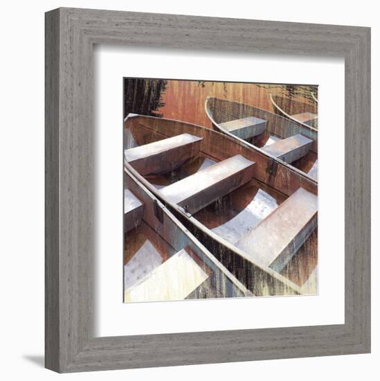 Lakeside Reflections-Erin Clark-Framed Art Print