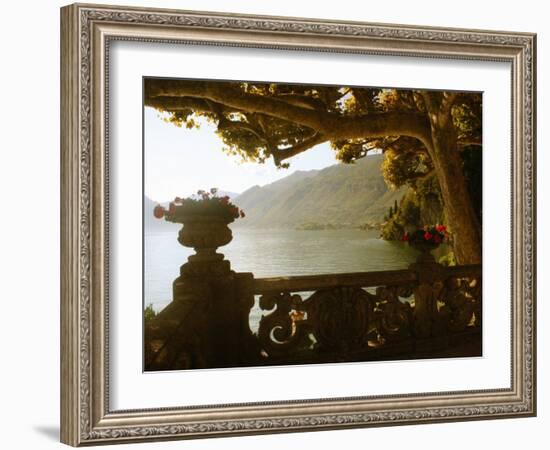 Lakeside Romance II-Tony Koukos-Framed Photographic Print