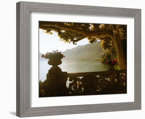 Lakeside Romance II-Tony Koukos-Framed Photographic Print