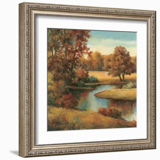 Lakeside Serenity I-TC Chiu-Framed Art Print