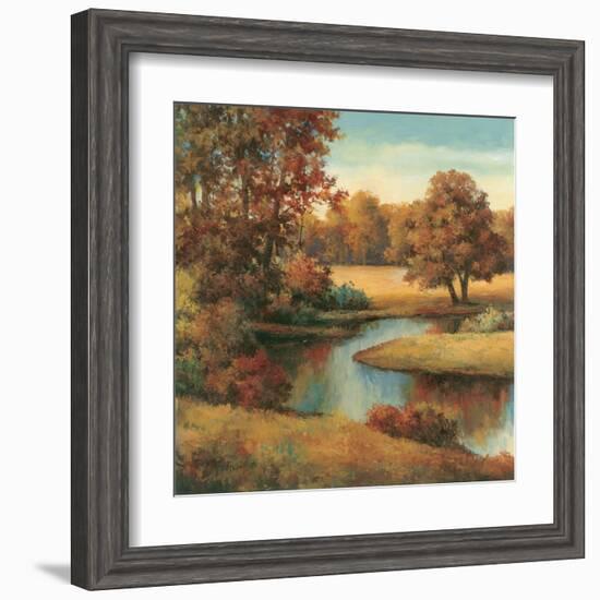 Lakeside Serenity I-TC Chiu-Framed Art Print