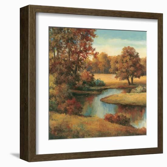 Lakeside Serenity I-TC Chiu-Framed Art Print