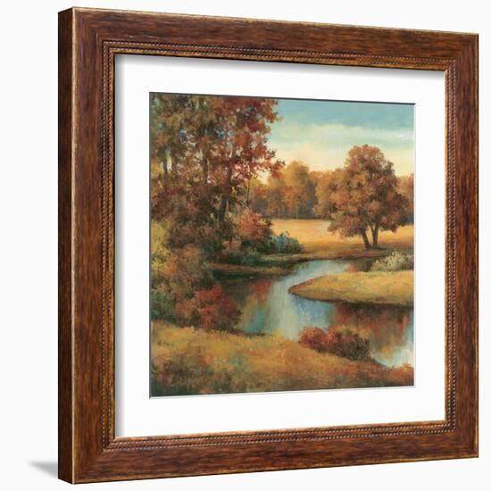 Lakeside Serenity I-TC Chiu-Framed Art Print