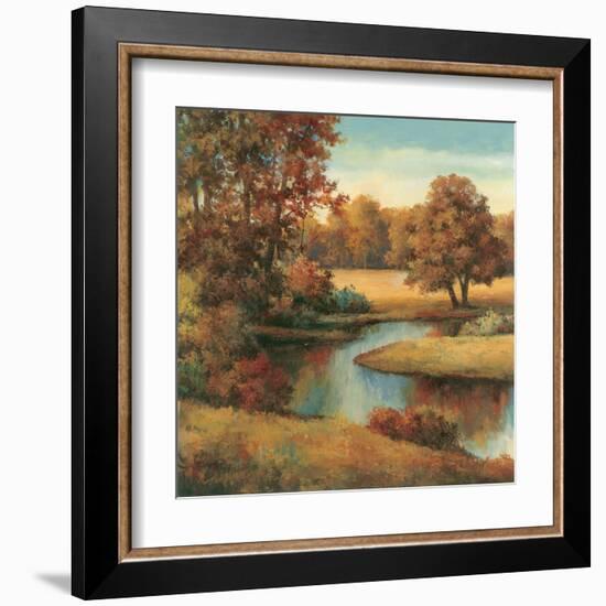 Lakeside Serenity I-TC Chiu-Framed Art Print