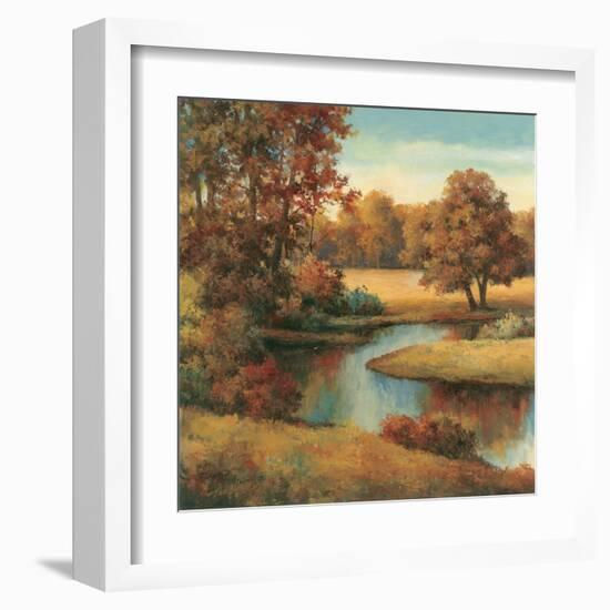 Lakeside Serenity I-TC Chiu-Framed Art Print