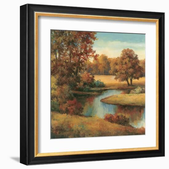 Lakeside Serenity I-TC Chiu-Framed Art Print