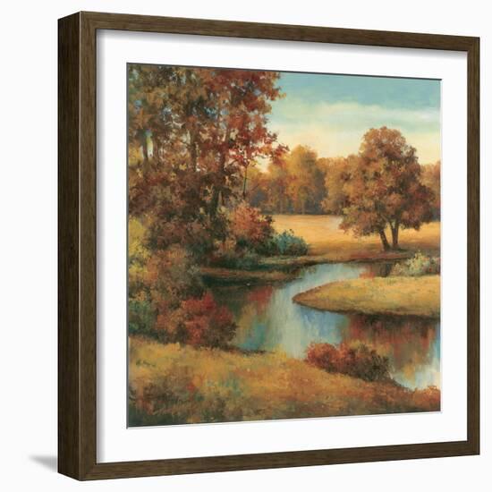 Lakeside Serenity I-TC Chiu-Framed Art Print